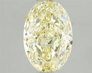 2.02ct Oval Lab Grown Diamond (Colour Fancy Yellow, Clarity VS2, IGI Certified)